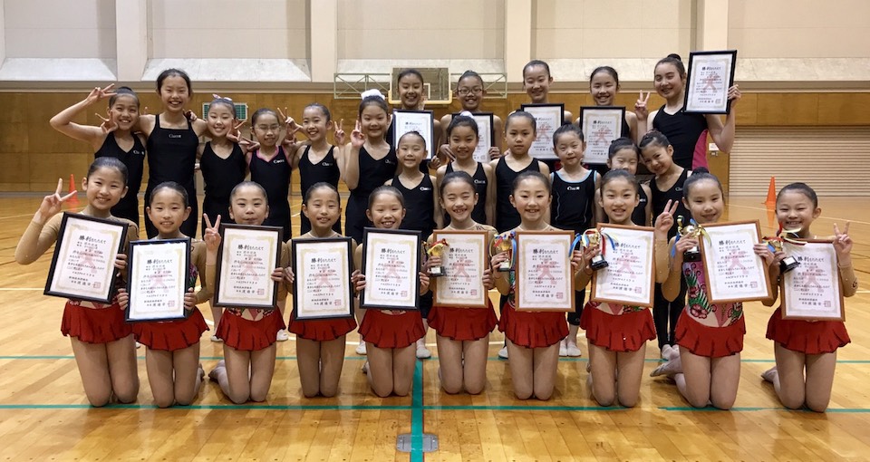 Rhythmic Gymnastics Competition Leotards for Katrina's team from Japan